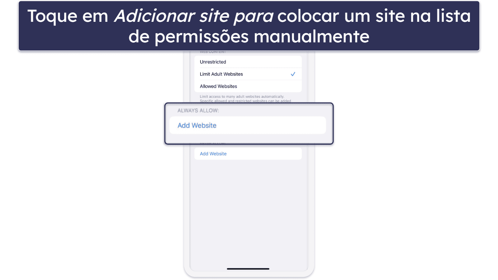 Como bloquear sites inapropriados em celulares iOS e Android (guias passo a passo)