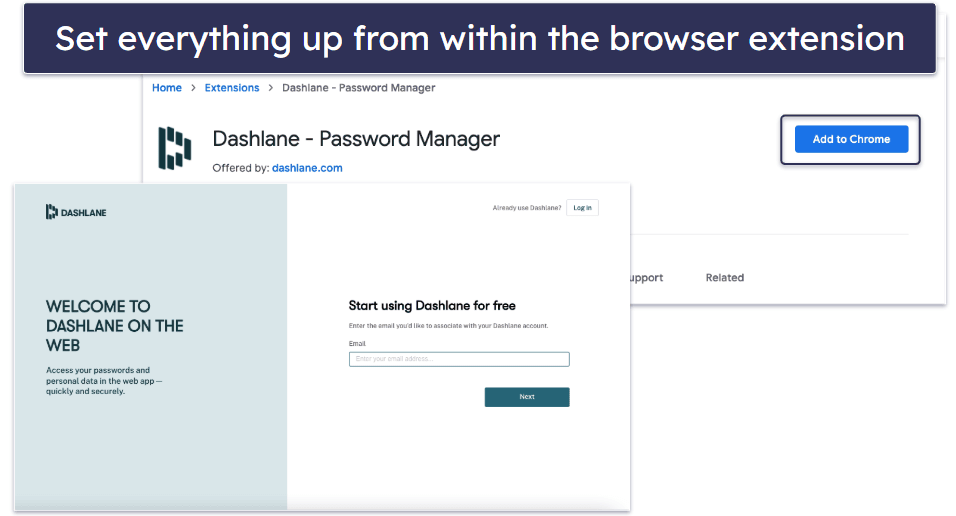 Dashlane Ease of Use &amp; Setup — Very Simple &amp; Intuitive