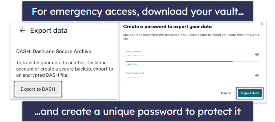 Dashlane Security Features — Top-Notch Security, Plus a Bundled VPN