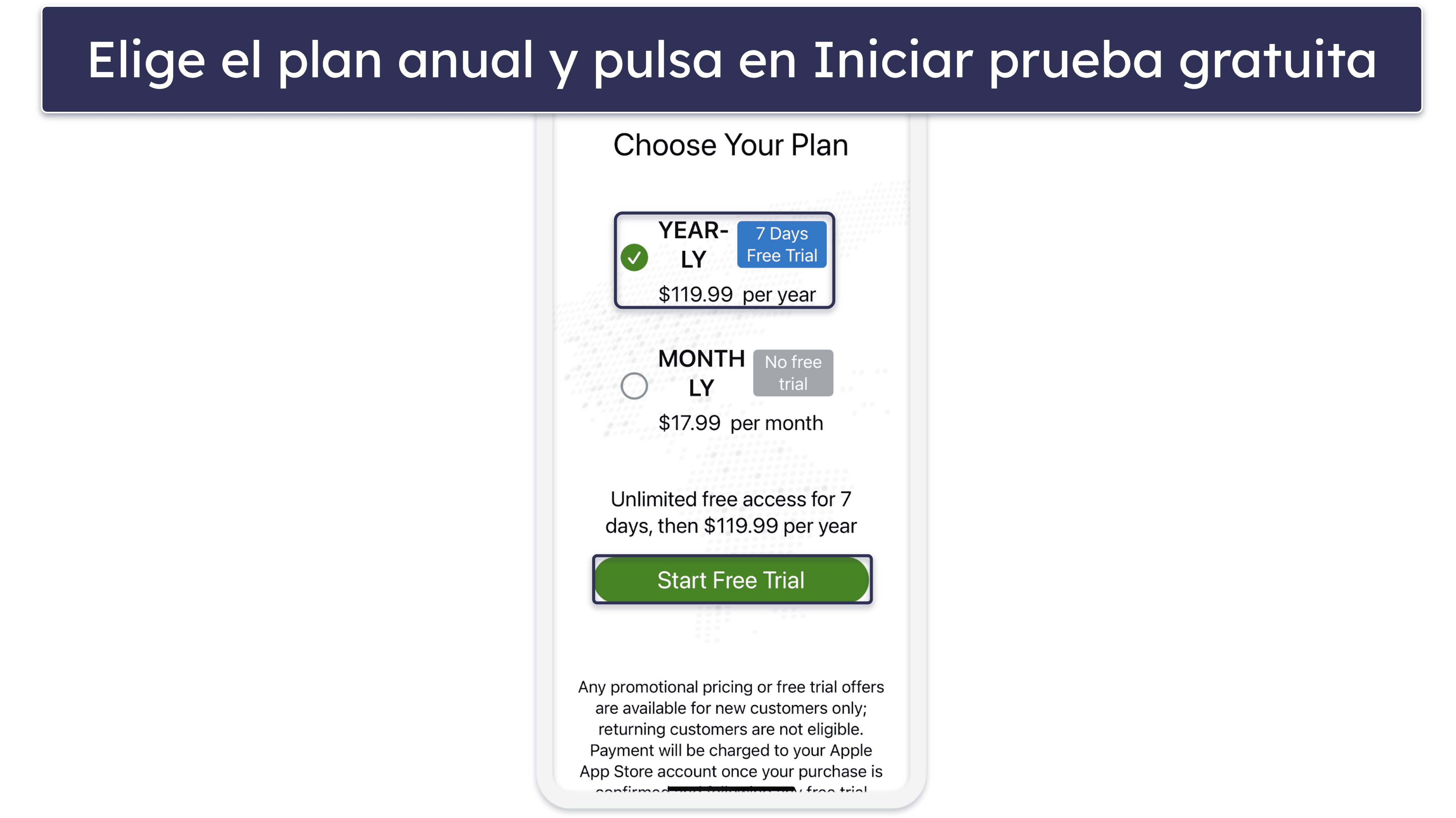 Cómo conseguir la prueba gratuita de 7 días IPVanish (solo para dispositivos móviles)