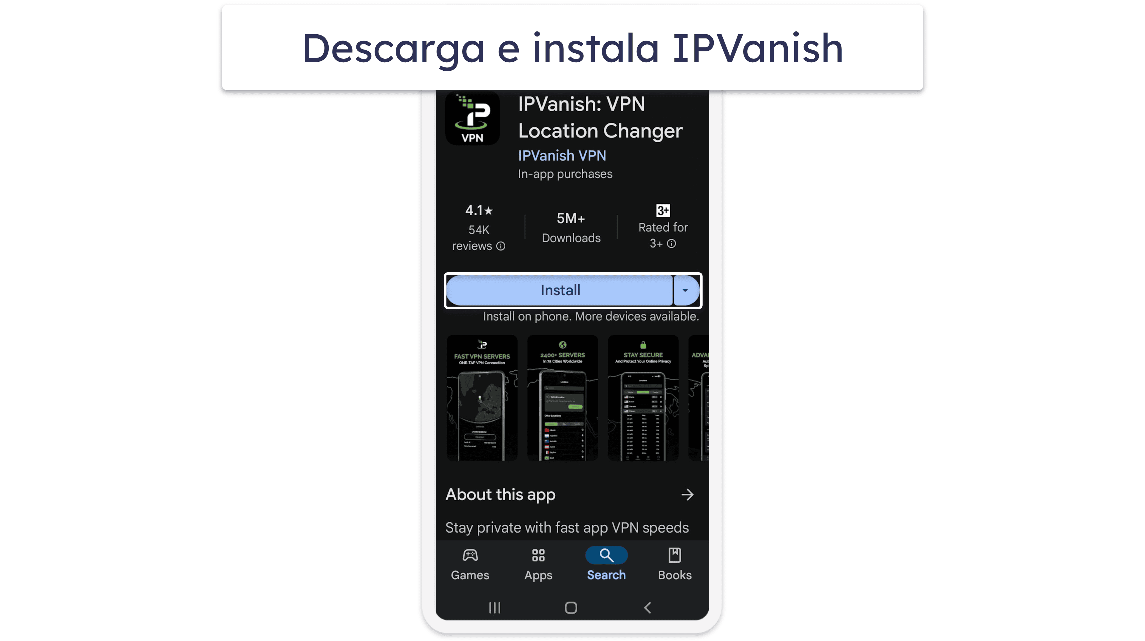 Cómo conseguir la prueba gratuita de 7 días IPVanish (solo para dispositivos móviles)