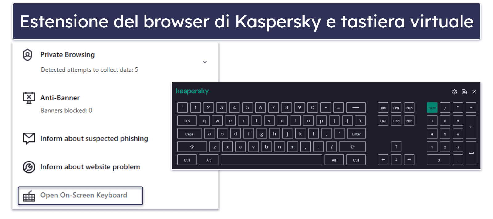 Funzioni di sicurezza di Kaspersky — Ottime funzionalità + uno dei migliori strumenti di controllo parentale