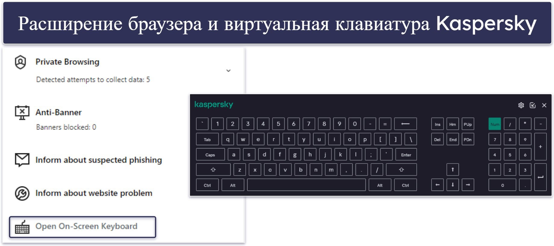 Функции защиты Kaspersky — отличные функции + один из лучших инструментов родительского контроля