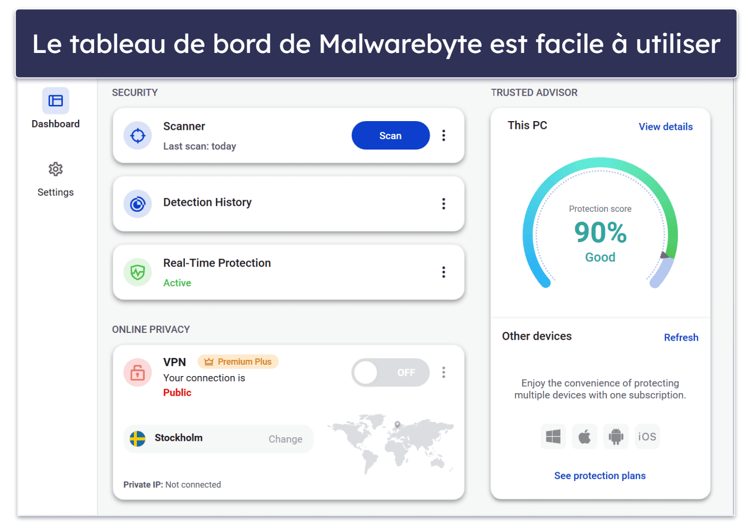 6. Malwarebytes : une bonne protection contre les programmes malveillants pour les utilisateurs dont le budget est limité