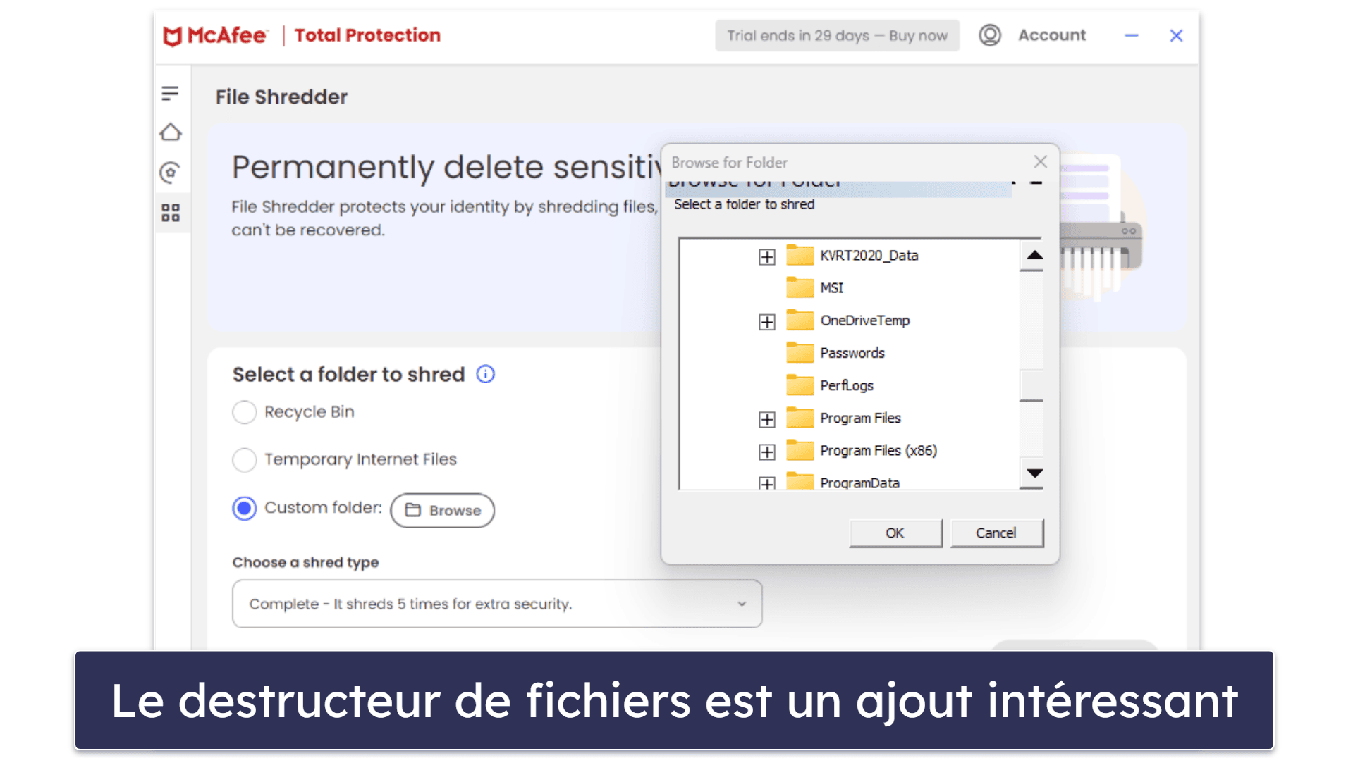 Fonctionnalités de sécurité McAfee – Détection infaillible des logiciels malveillants, excellente protection Web, etc.