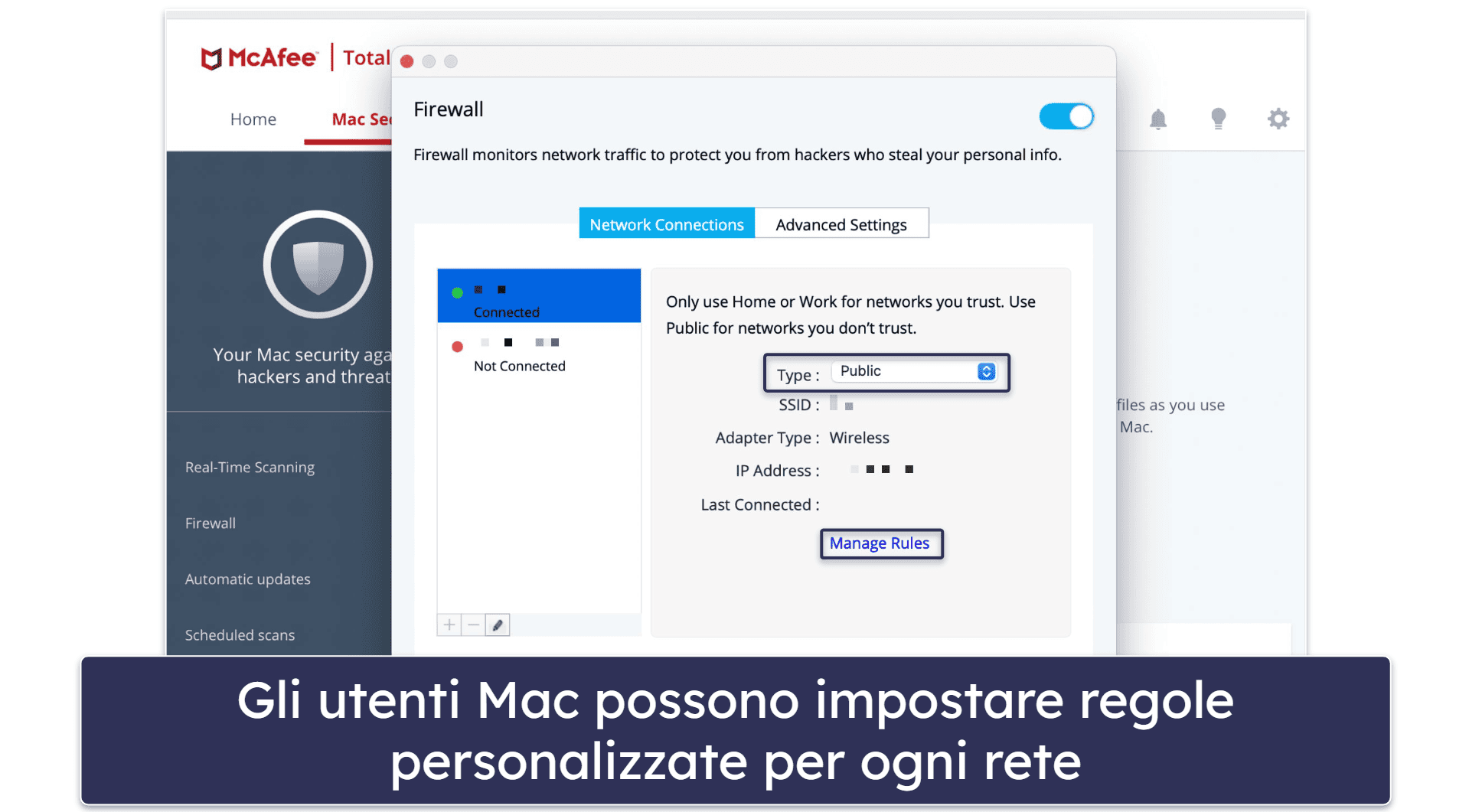 Funzioni di sicurezza di McAfee – Perfetto rilevamento anti-malware, eccellente protezione web e altro ancora