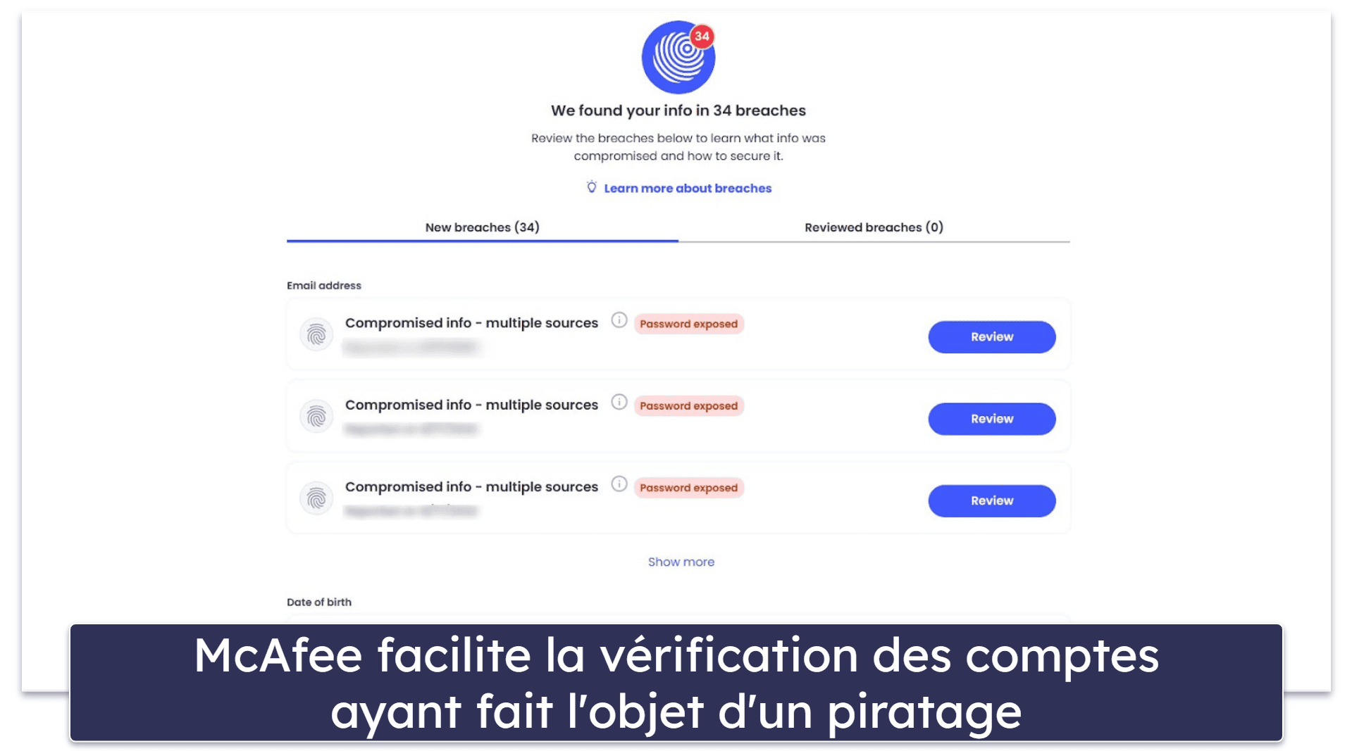 Fonctionnalités de sécurité McAfee – Détection infaillible des logiciels malveillants, excellente protection Web, etc.