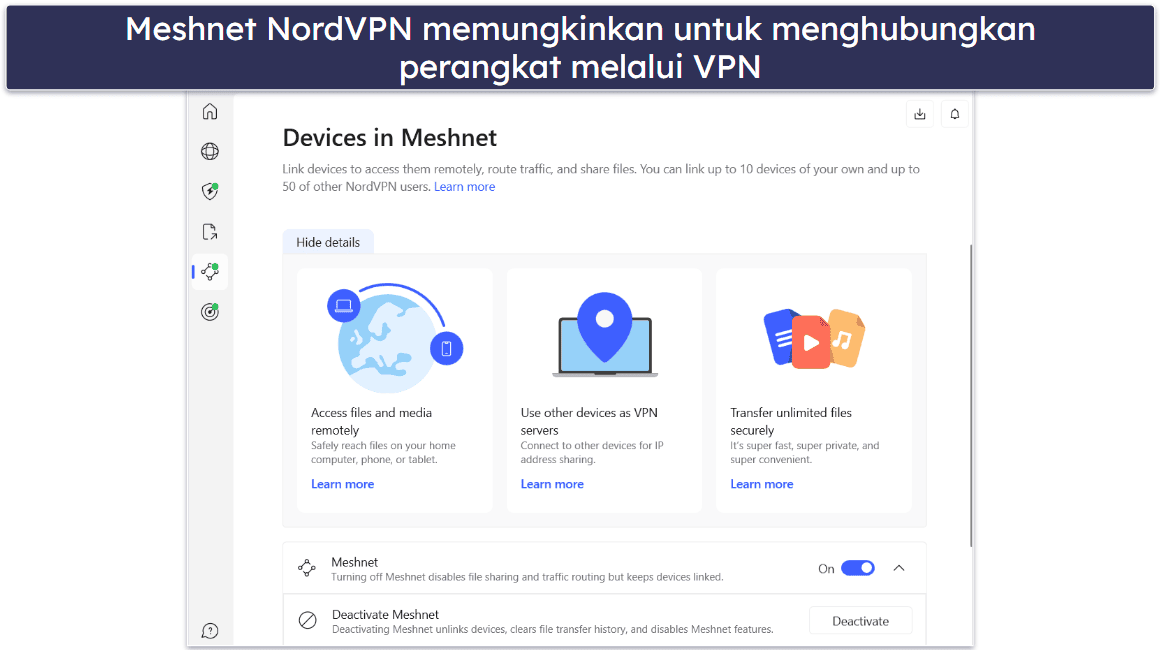 4. NordVPN – Perlindungan Malware untuk Unduhan yang Aman