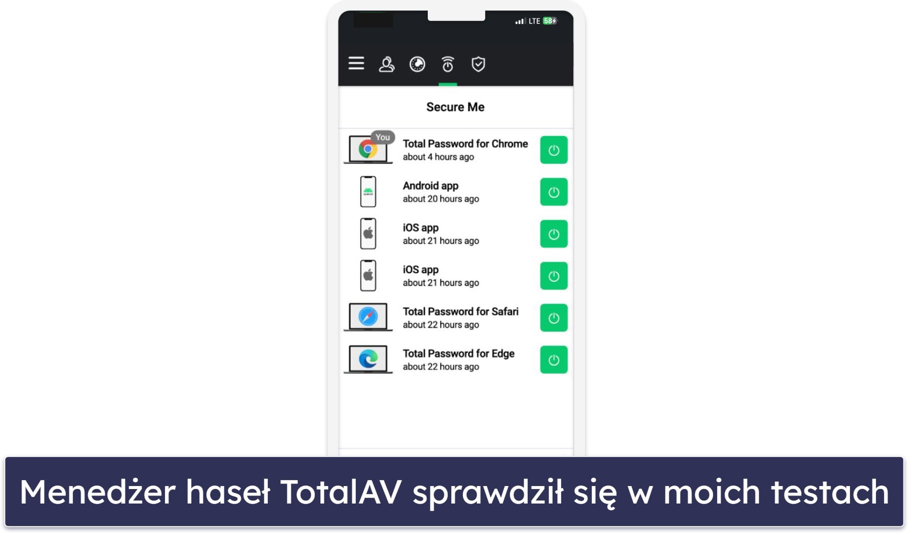 8. Total Password — Prosta i bezpieczna aplikacja do zarządzania hasłami na iPhone