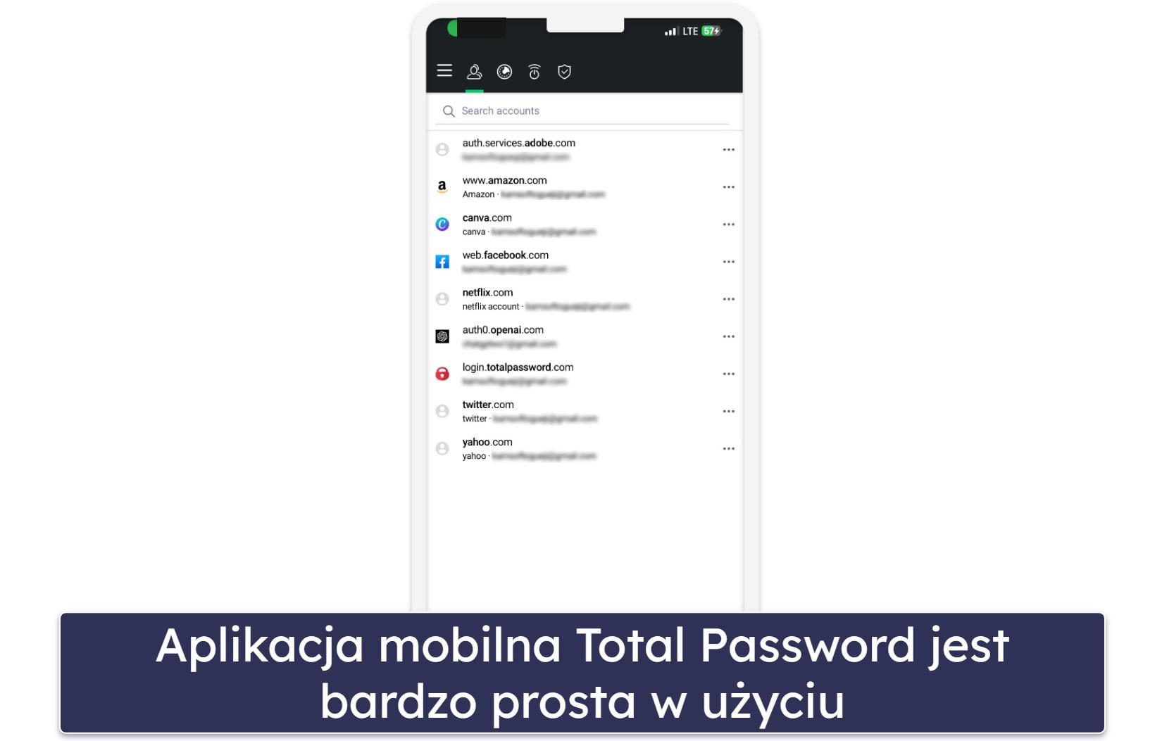 8. Total Password — Prosta i bezpieczna aplikacja do zarządzania hasłami na iPhone