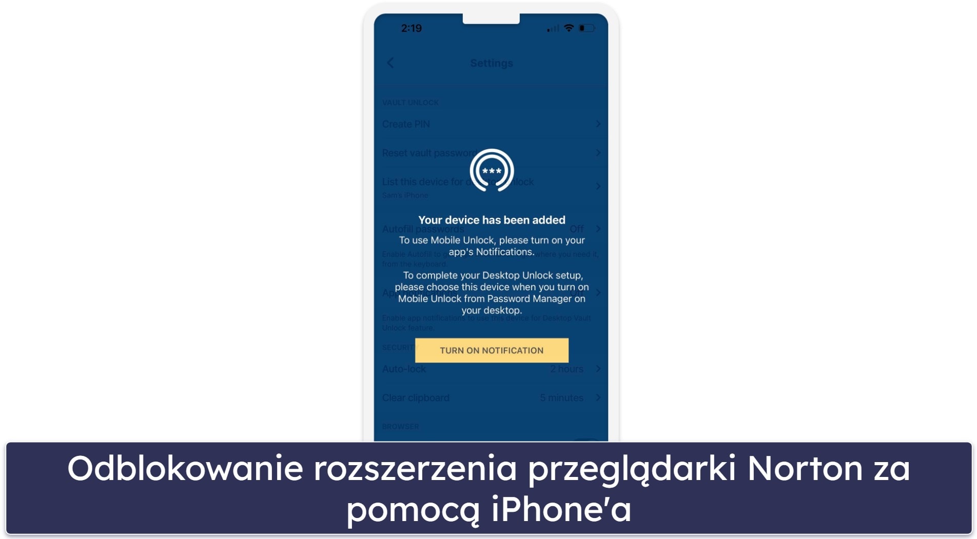 Bonus. Norton Password Manager — Świetna darmowa opcja z intuicyjną aplikacją na iPhone