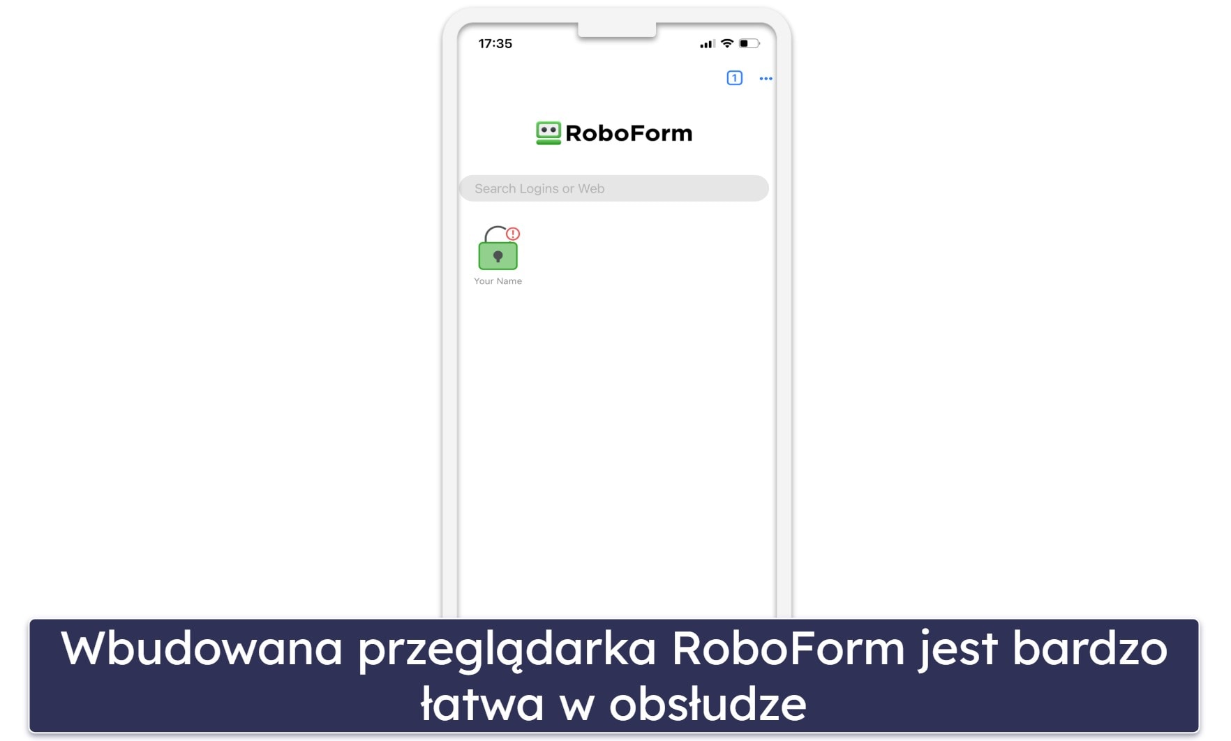 🥉3. RoboForm — Najlepszy pod względem zaawansowanego wypełniania formularzy na iOS