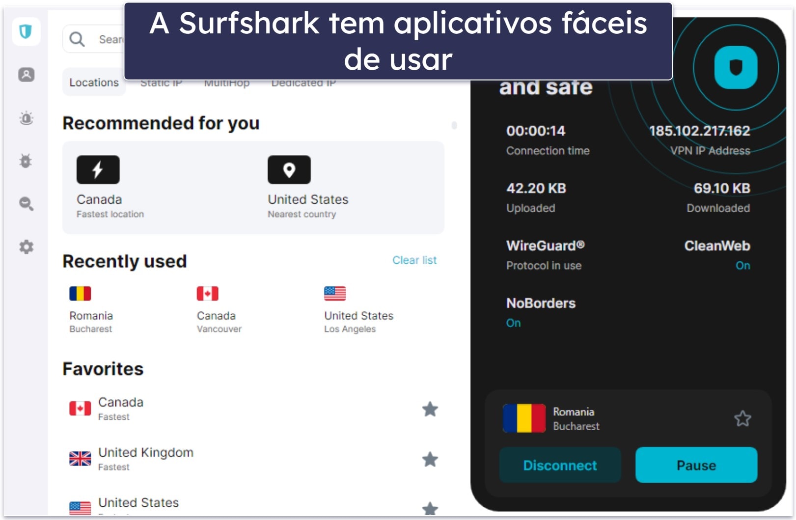 5. Surfshark — VPN intuitiva com planos acessíveis