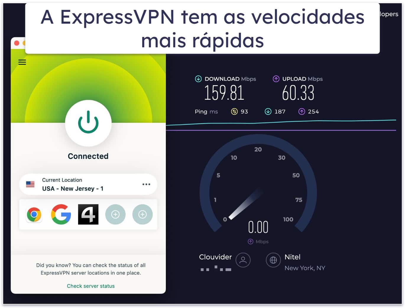 Metodologia de testes: Critérios de comparação e classificação