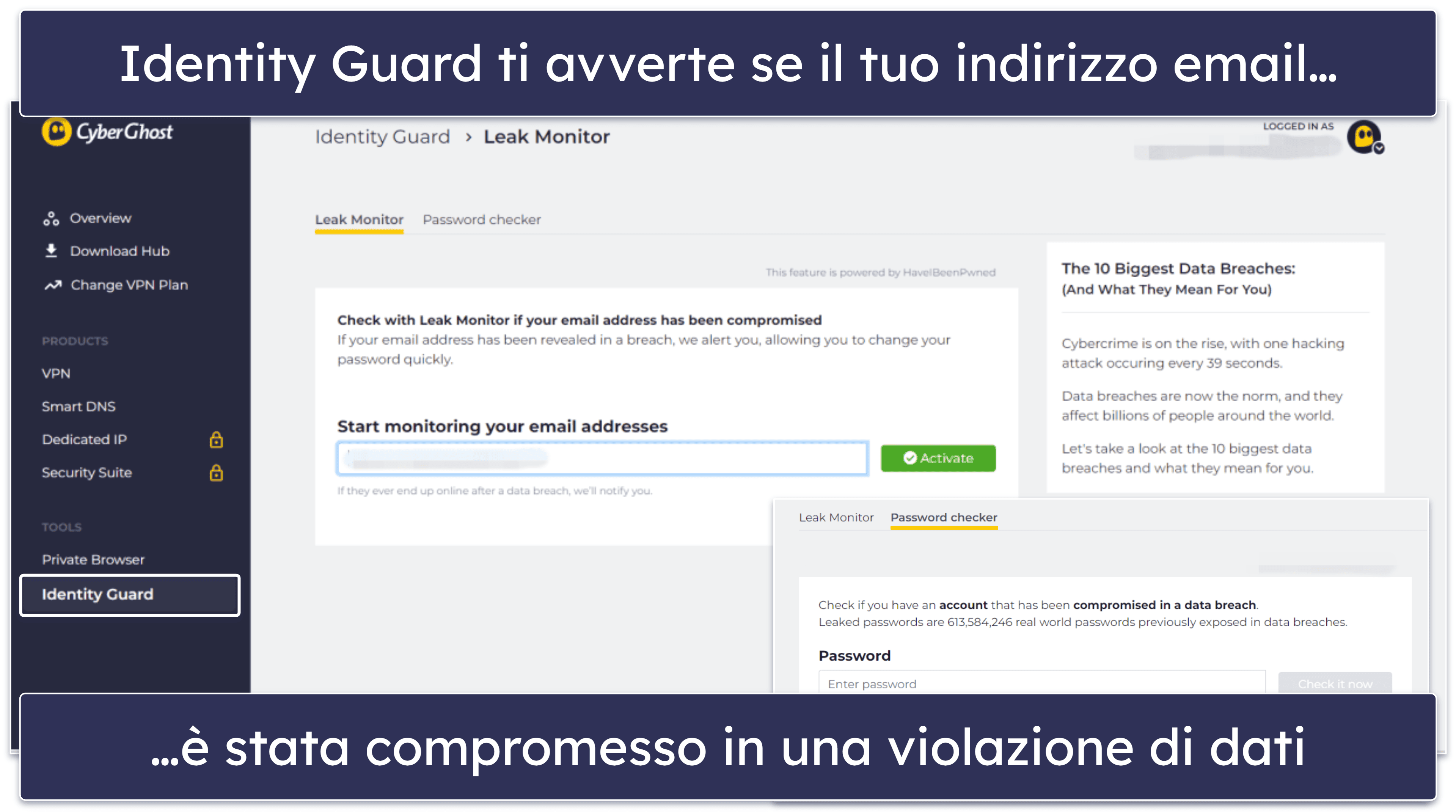 🥉3. CyberGhost VPN: server dedicati per le piattaforme di streaming statunitensi