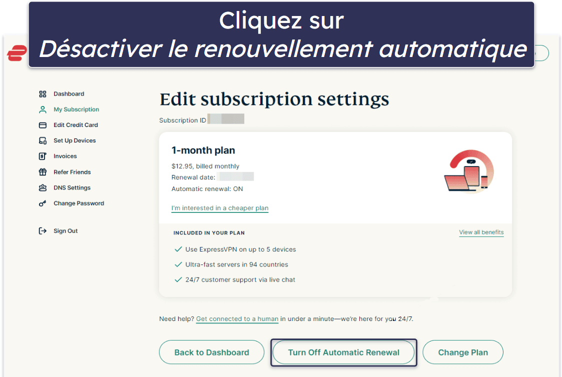 Coûts de renouvellement d’ExpressVPN et comment annuler le renouvellement automatique