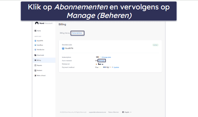 NordVPN – Verlengingskosten