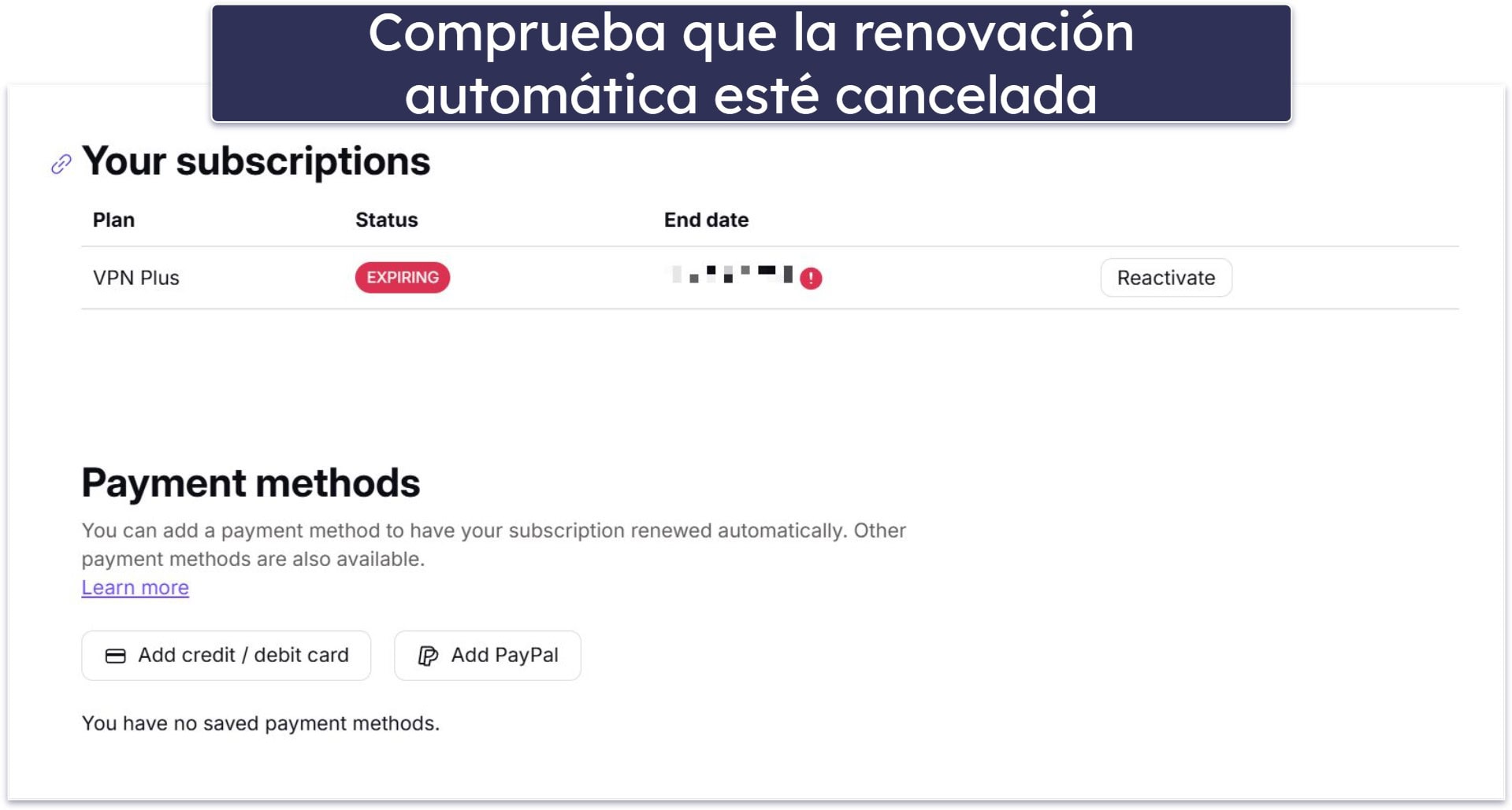 Costos de renovación de Proton VPN y cómo cancelar la renovación automática