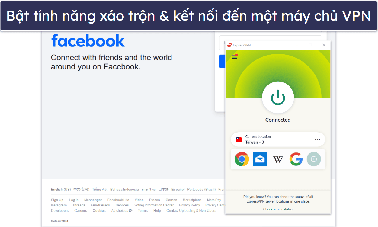 Cách truy cập nội dung Facebook ở Trung Quốc trên mọi thiết bị