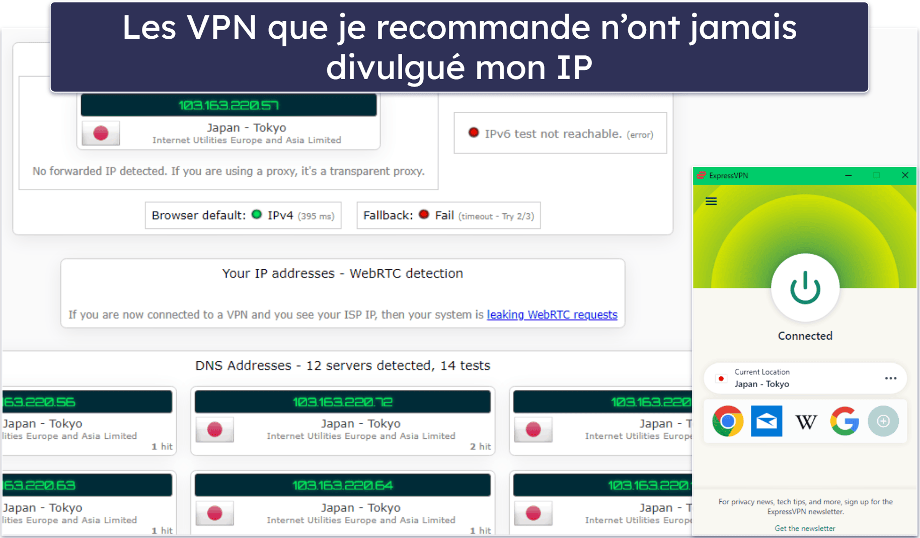 Méthodologie de test : comparaison et critères de classement