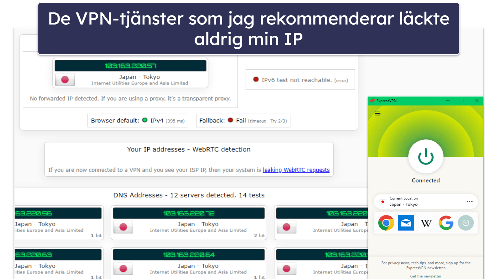 Testmetodik: Jämförelse och rankningskriterier