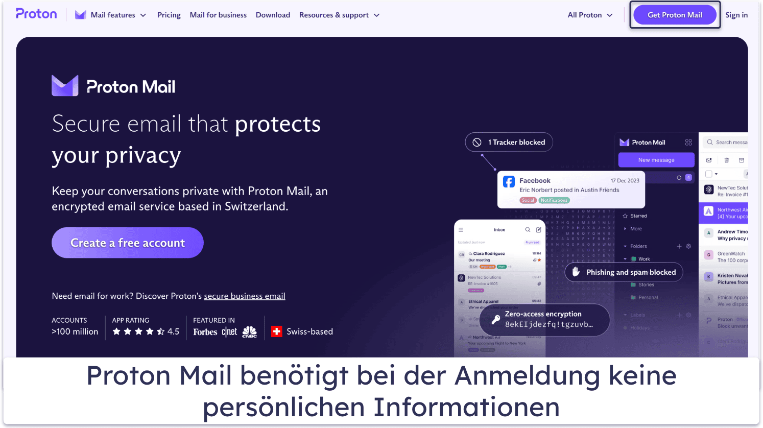 Gibt es eine datenschutzfreundliche Alternative zu Google Mail?