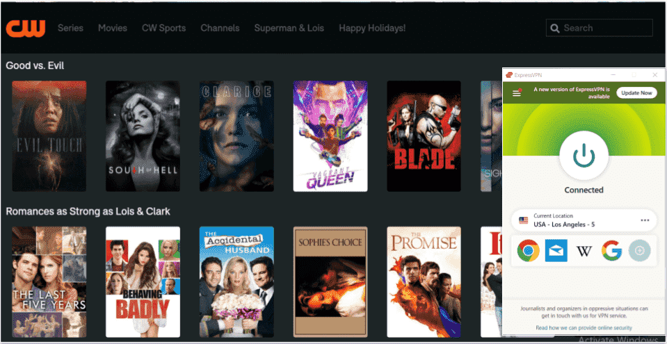 🥇1. ExpressVPN — Best VPN for Watching the CW in 2024