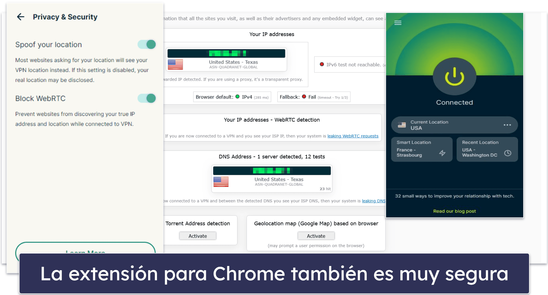 1. ExpressVPN: Es la mejor VPN para ver Chrome en 2025