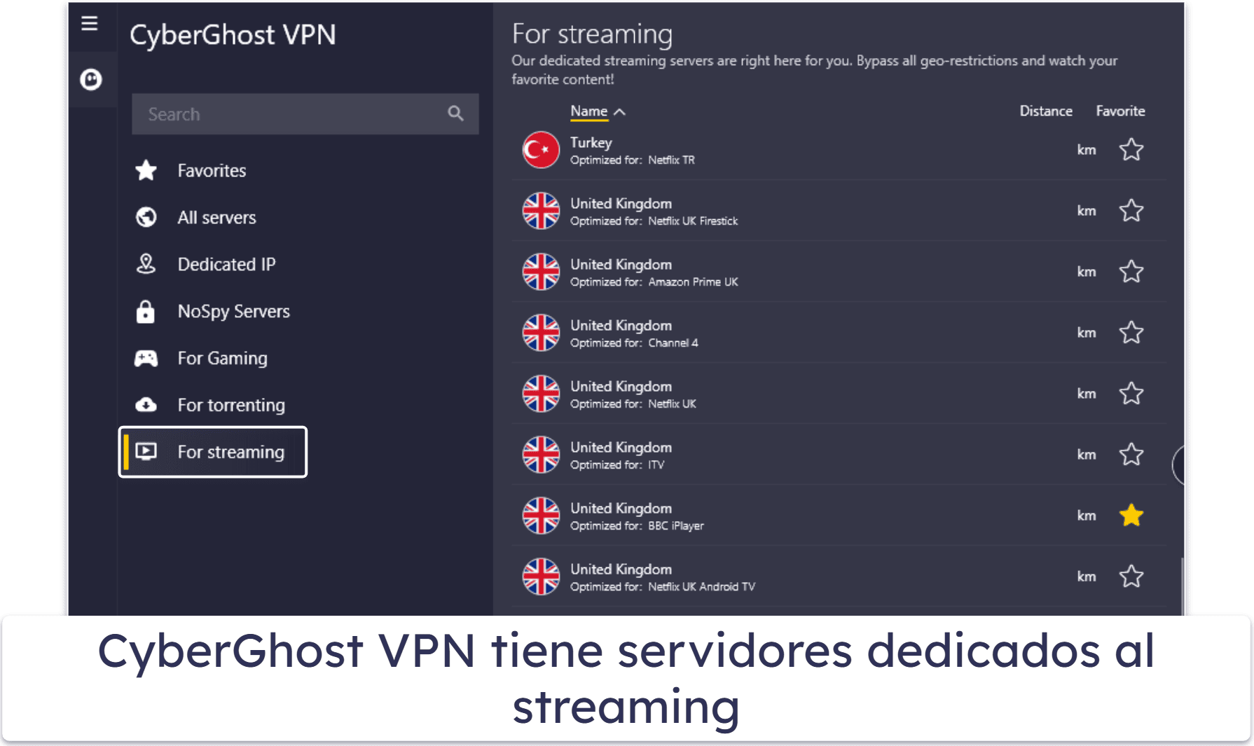 2. CyberGhost VPN: Ofrece la mejor extensión VPN para Chrome gratis