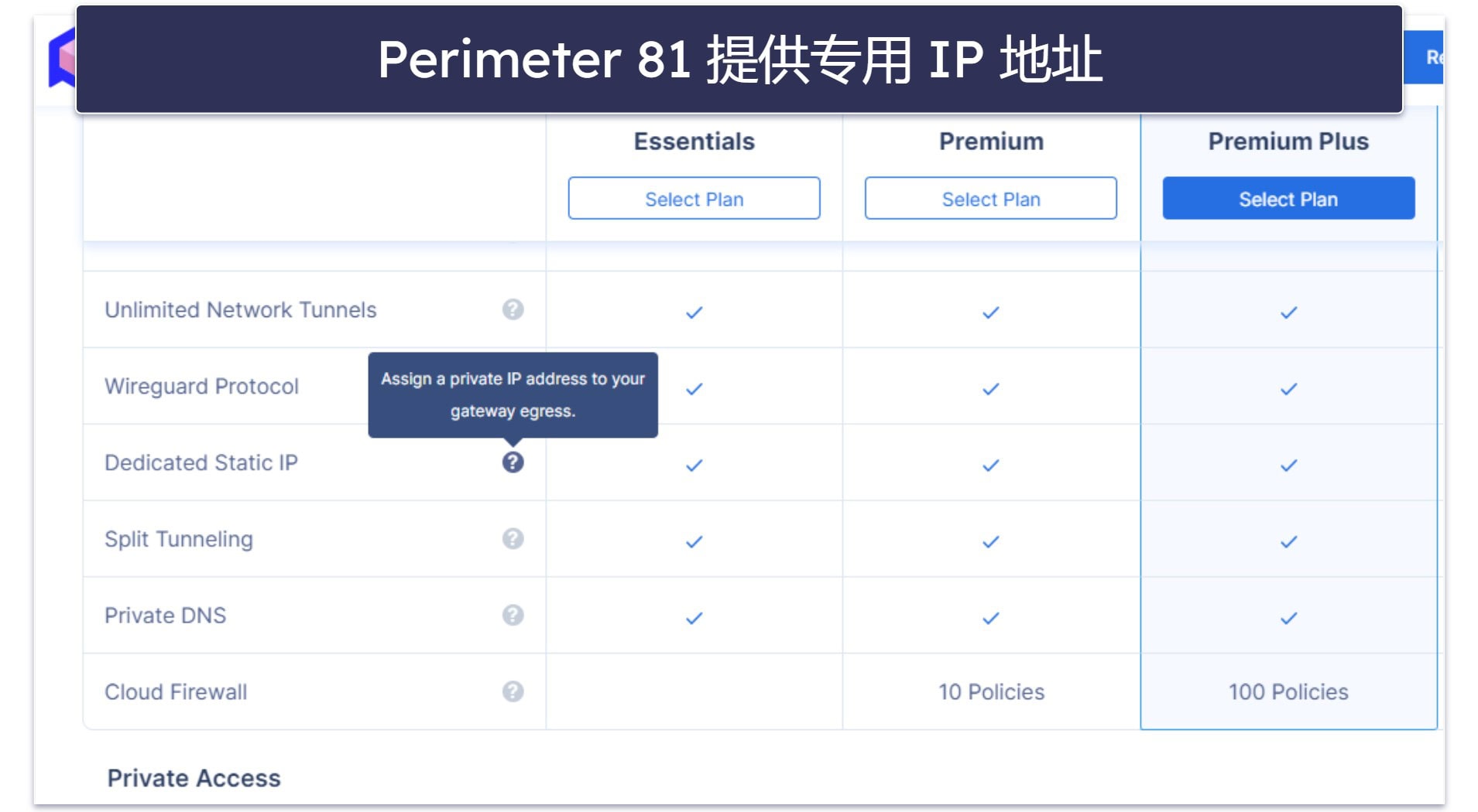 🥇1. Perimeter 81：综合最佳企业 VPN