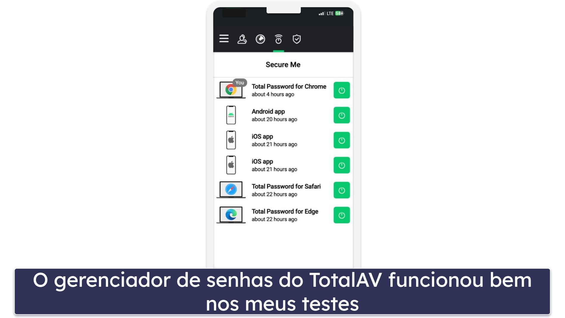 8. Total Password: gerenciamento simples e seguro de senhas para iOS