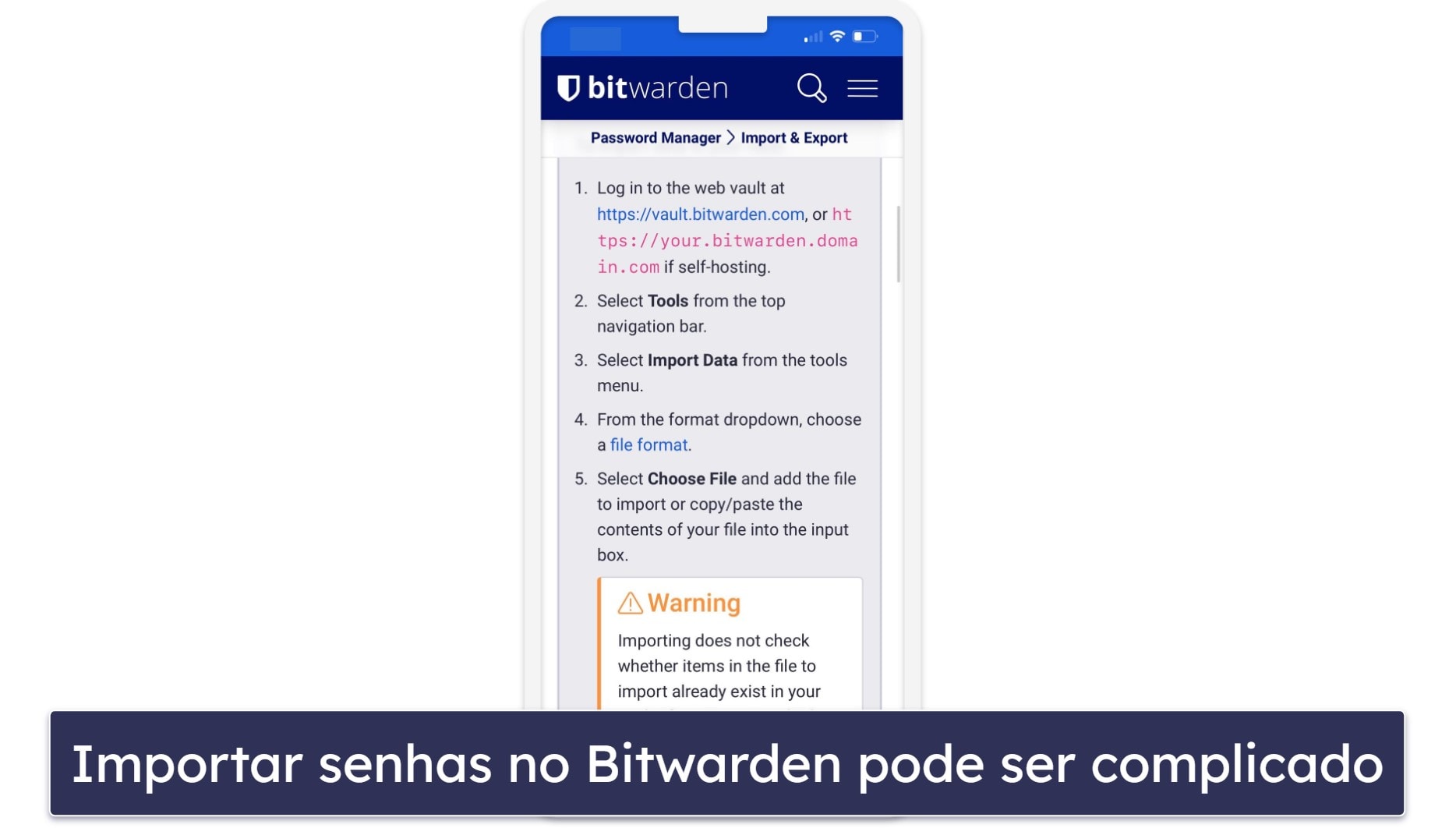 Bônus. Bitwarden: open source  com preços acessíveis