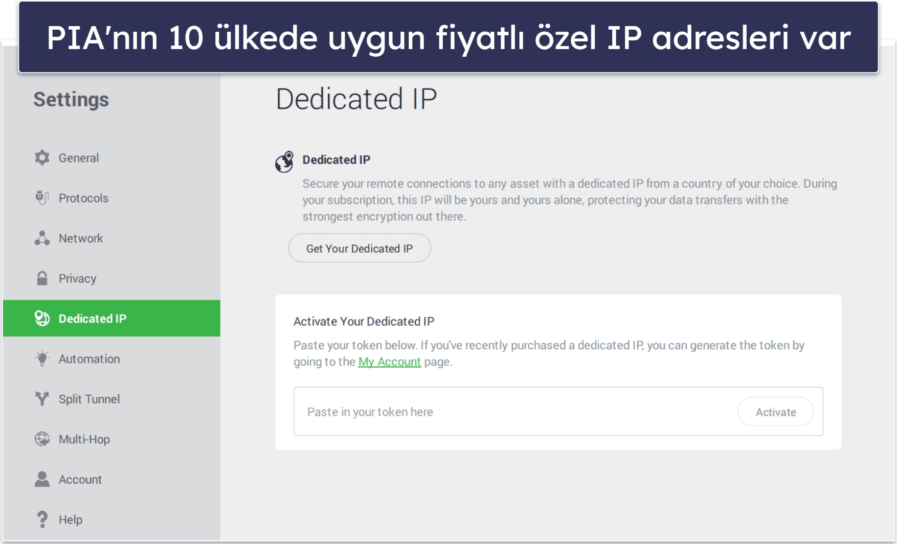 🥈2. Private Internet Access — Sayısız Sunucu Konumuna Sahip Mükemmel VPN