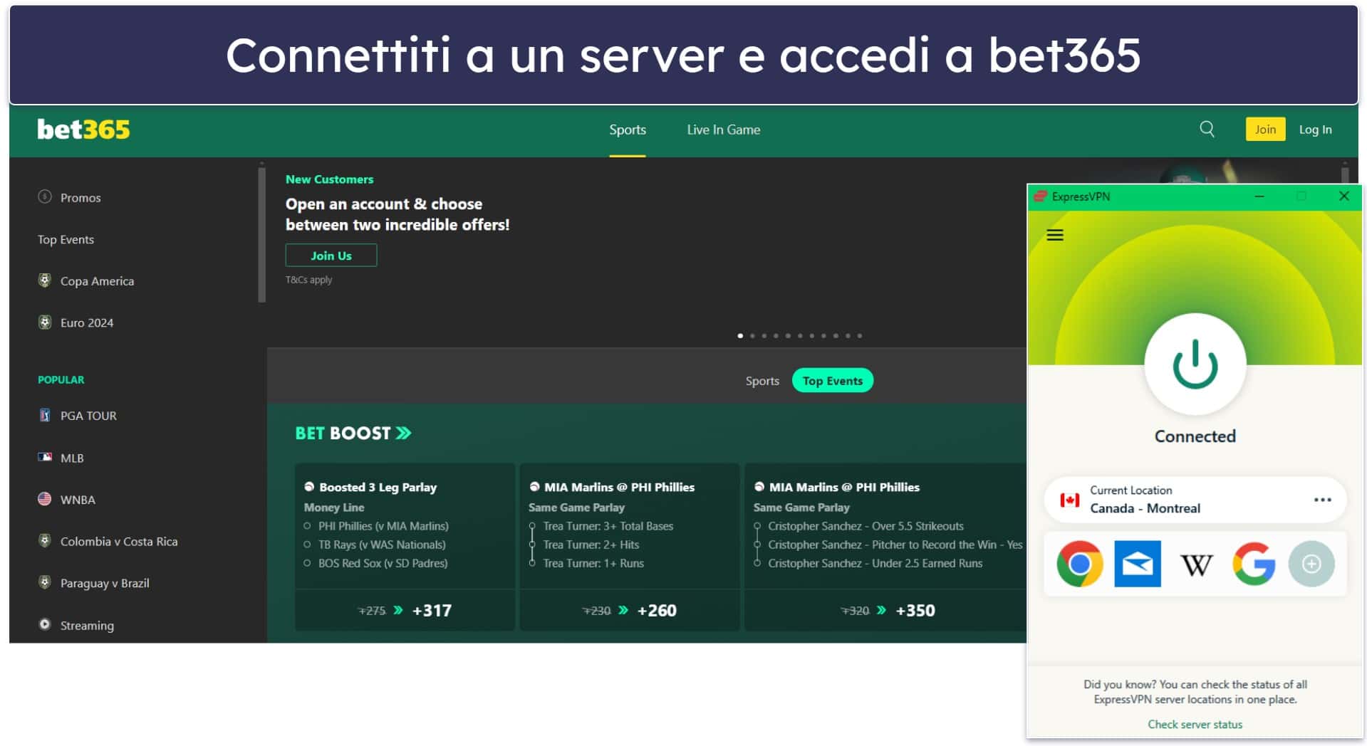 Come accedere a bet365 su qualsiasi dispositivo