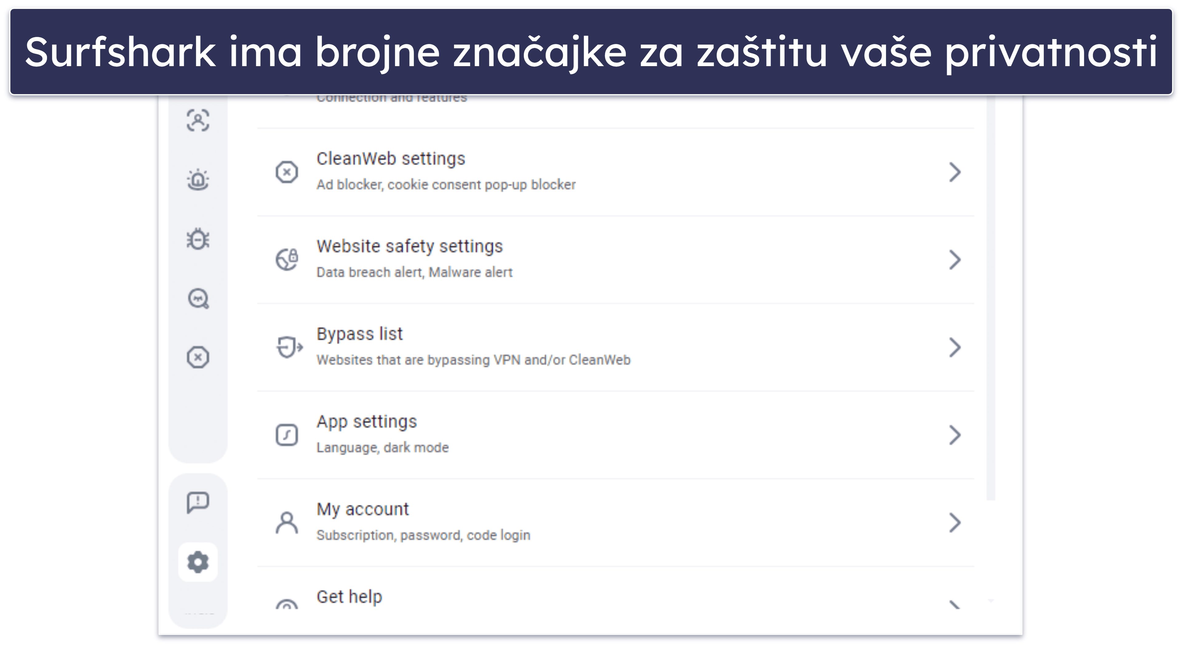 Jednostavnost korištenja Surfsharka: mobilne i desktop aplikacije – praktično korisničko sučelje za sve uređaje