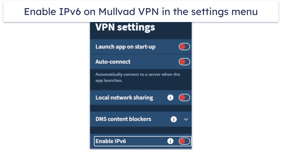 🥉3. Mullvad VPN — Privacy-Focused VPN with IPv6 Support on Desktop Apps