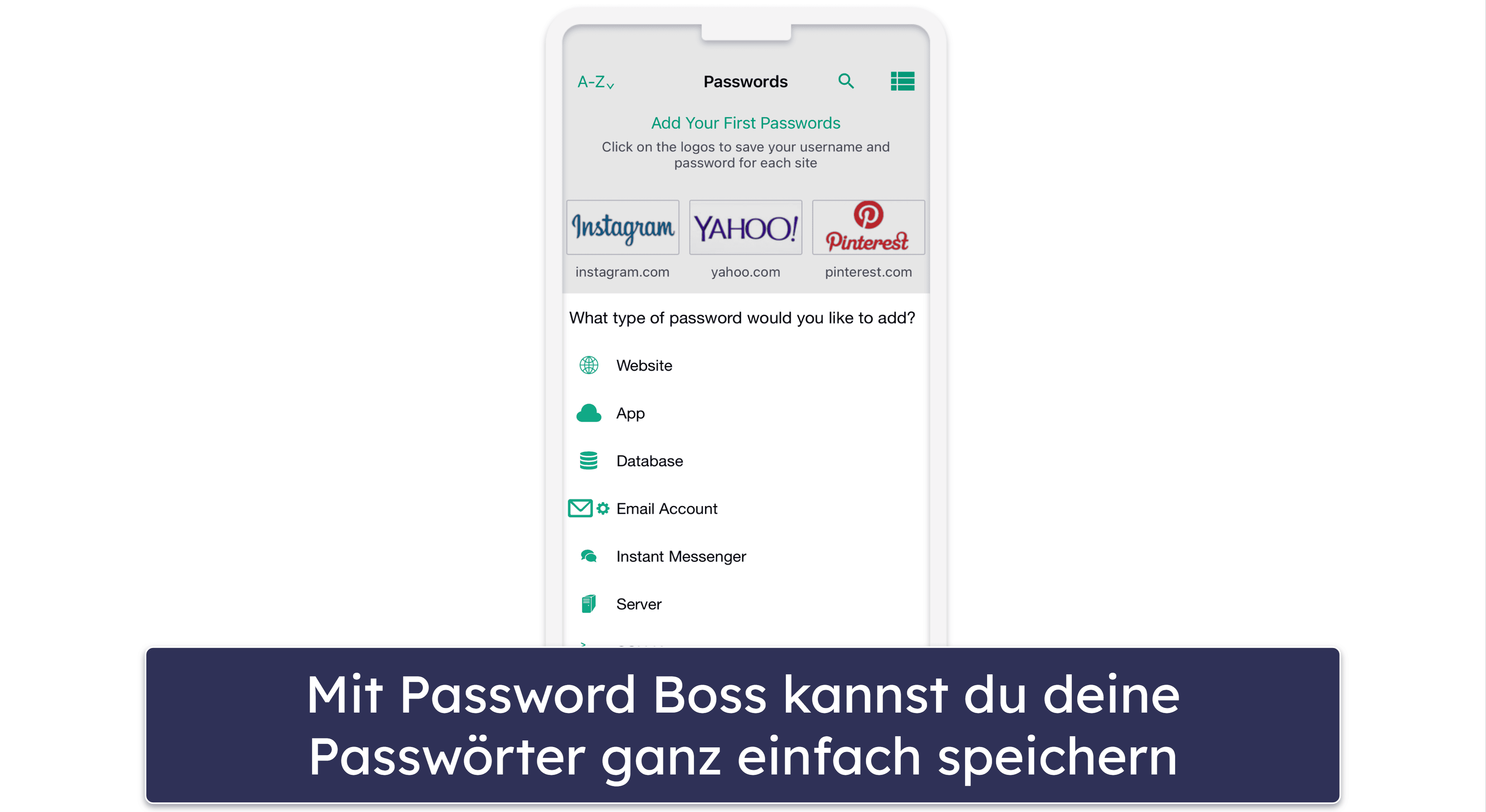 10. Password Boss — Gut gestaltete iOS-App mit einem anständigen Funktionsumfang