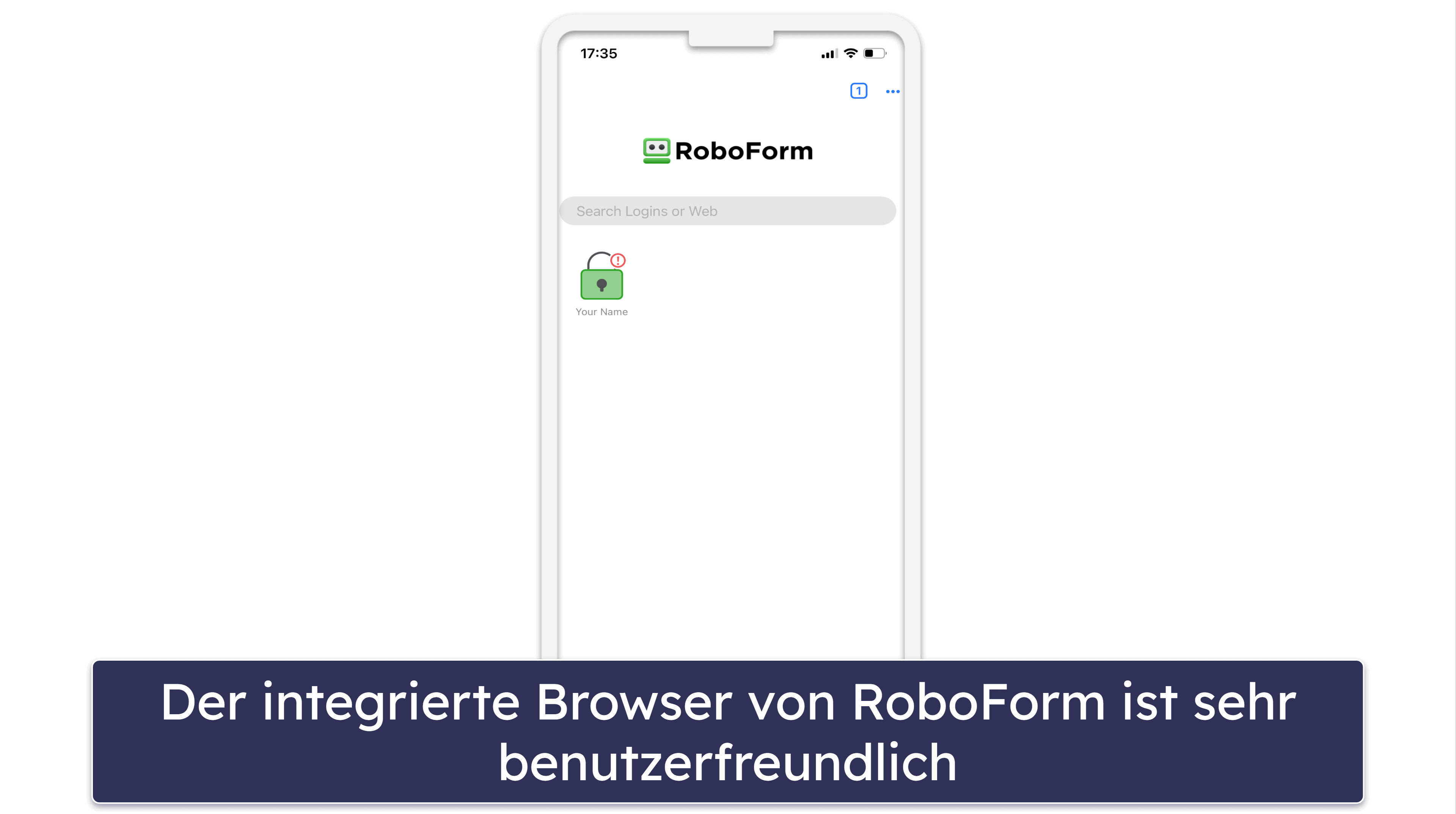 🥉3. RoboForm — Ideal für das Ausfüllen komplexer Webformulare unter iOS