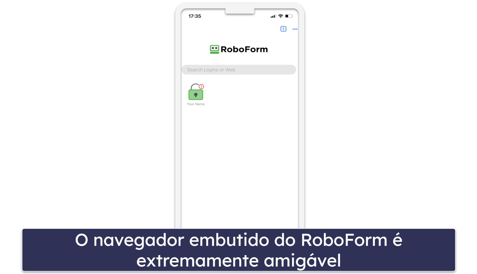 🥉3. RoboForm: melhor para preenchimento avançado de formulários no iOS