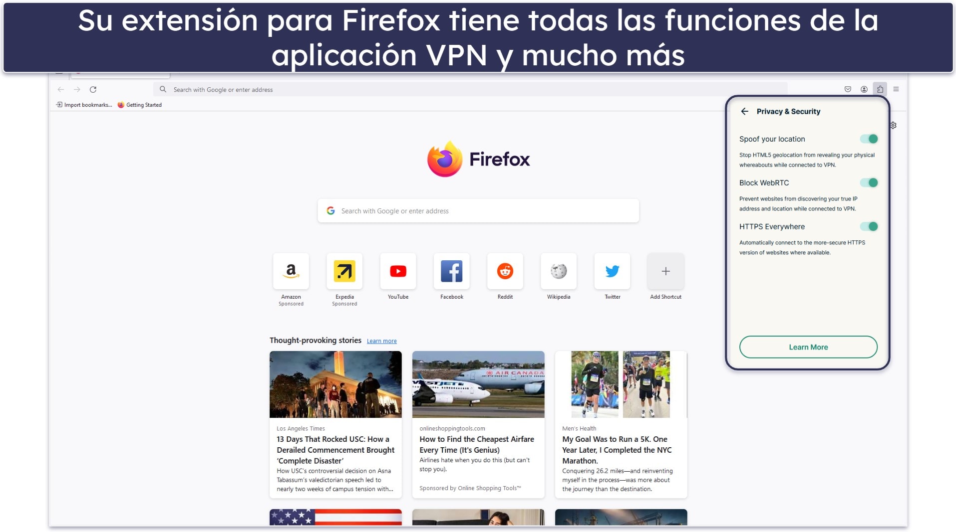 1. ExpressVPN: la mejor VPN en general para Firefox de 2025