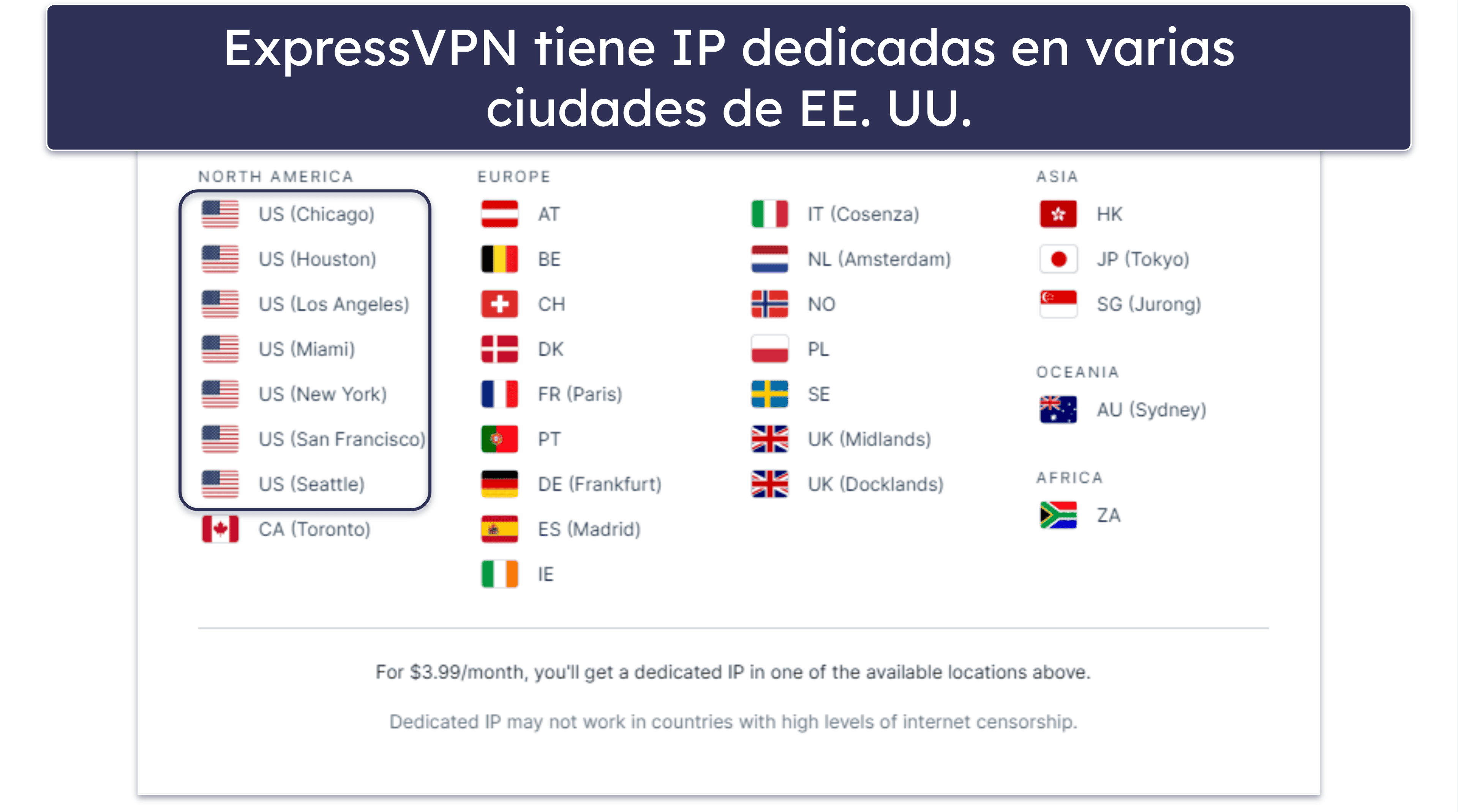 🥇1. ExpressVPN: Es la mejor VPN para Estados Unidos