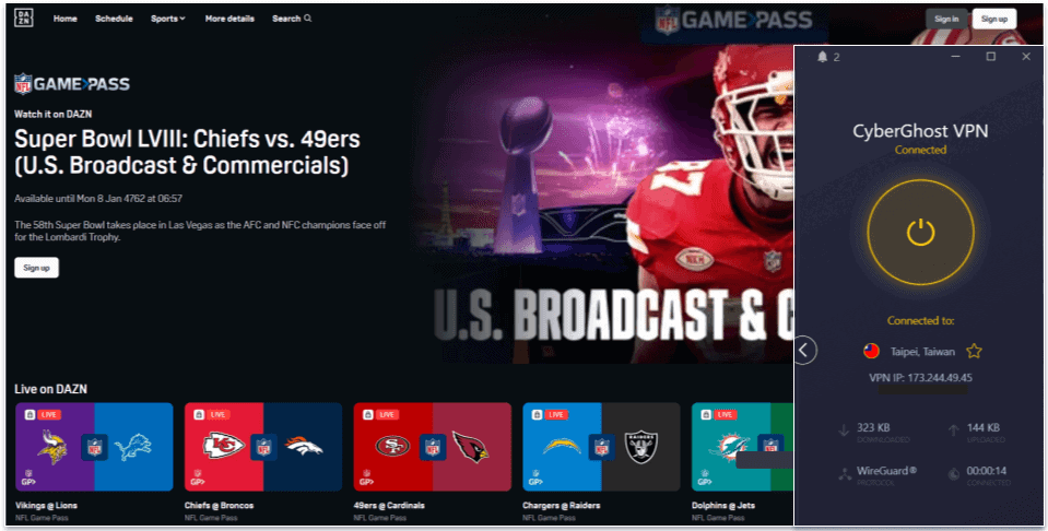 Best VPNs for Watching the Super Bowl in 2025