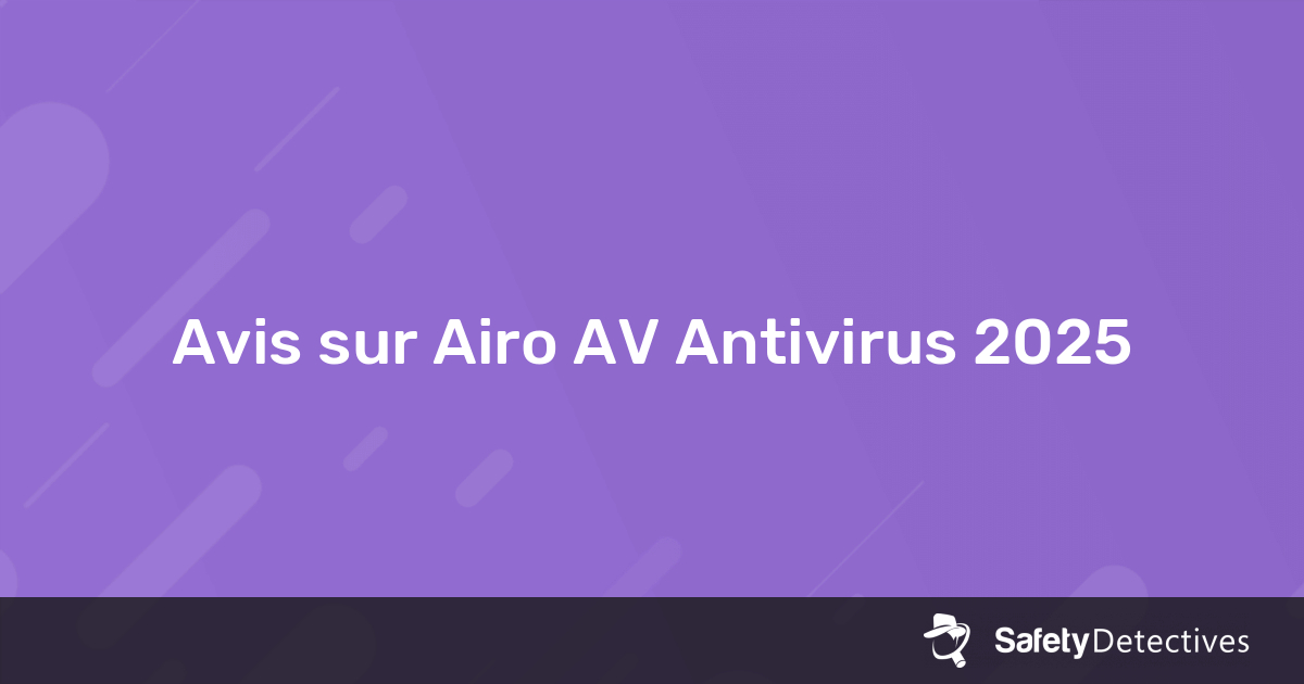 Avis Sur Airo Av Antivirus 2020 Pourquoi 8 0 Etoiles