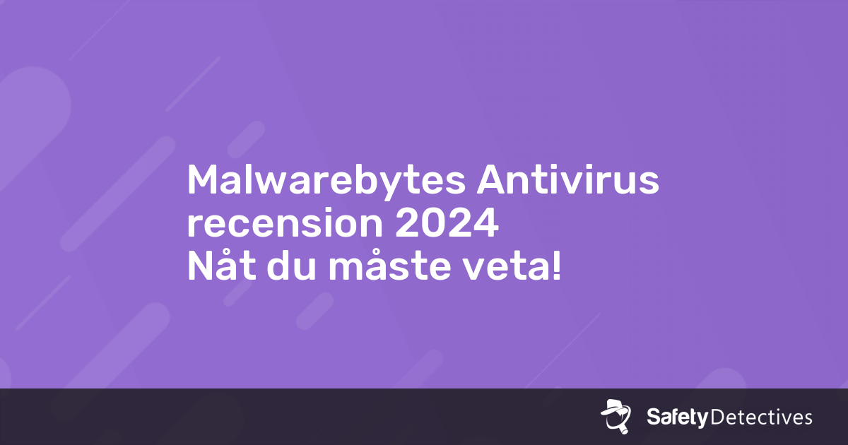 is malwarebytes the best antivirus