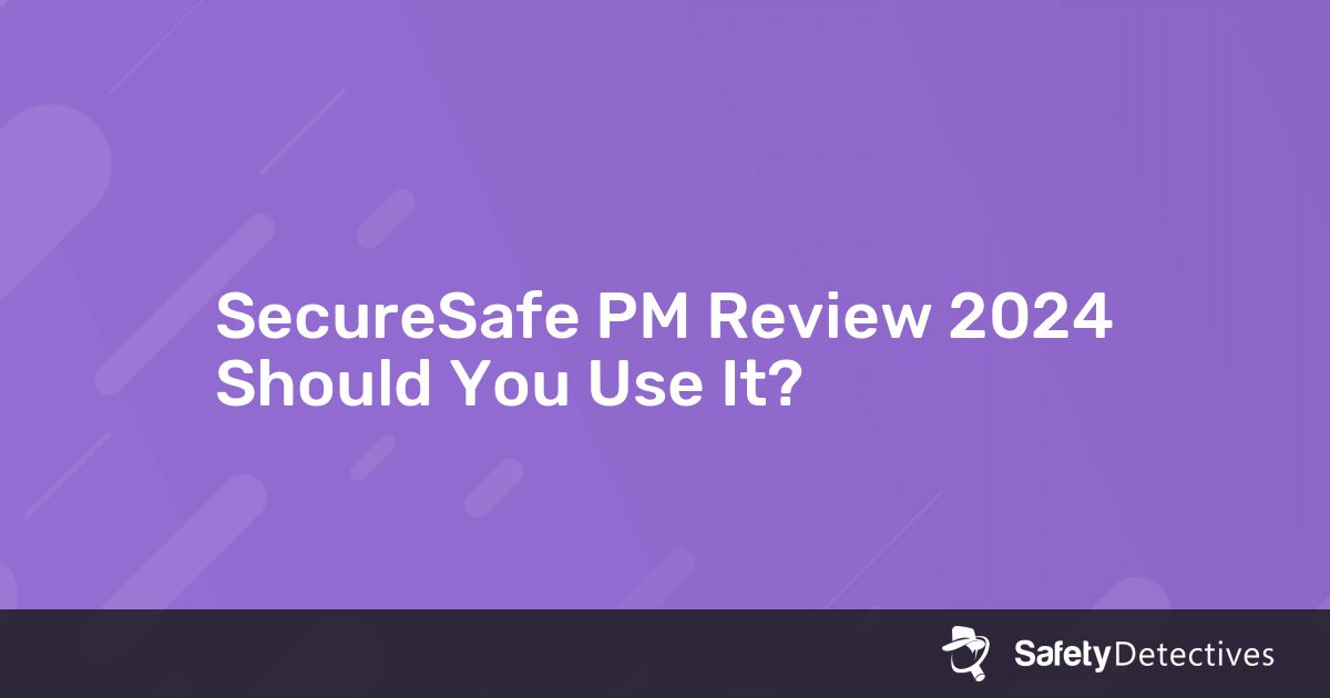 Is SecureSafe legit?