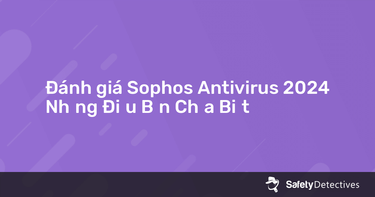 sophos antivirus for mac r