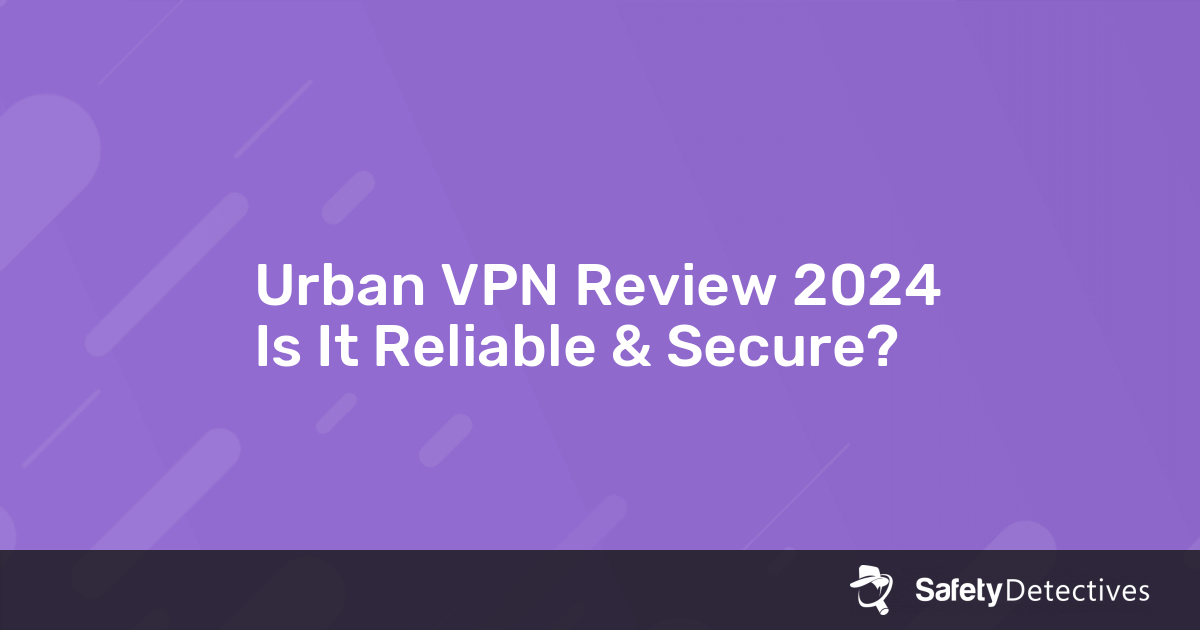 Why UrbanVPN is free?